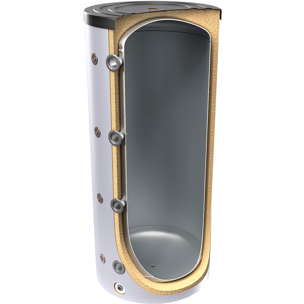 Puffer (Rezervor de acumulare agent termic) TESY V 1000 95 C, 1000l, izolatie 80 mm, fara serpentina