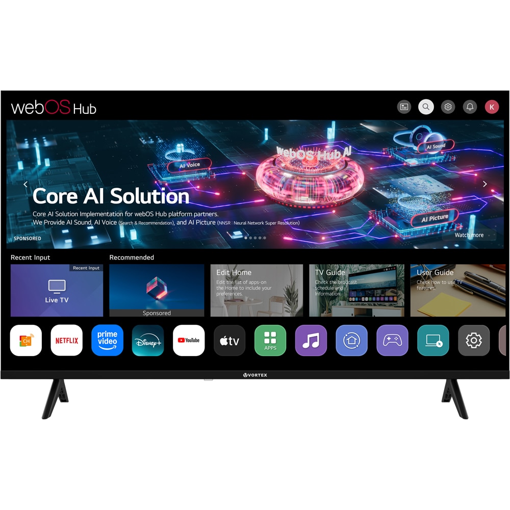 Televizor LED Smart VORTEX V40EKA1FWS, Full HD, 101cm