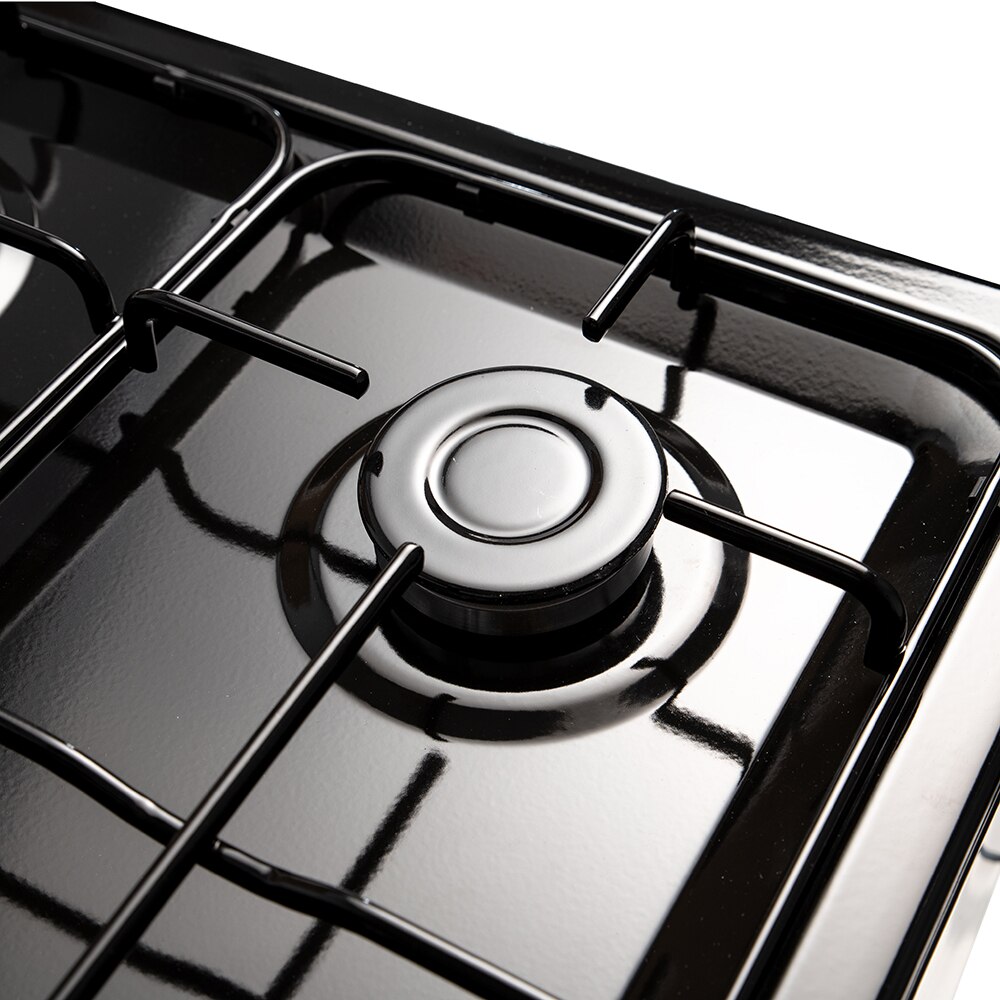 Aragaz VORTEX VAG5050BK01K, 4 arzatoare, Gaz, L 50 cm, negru