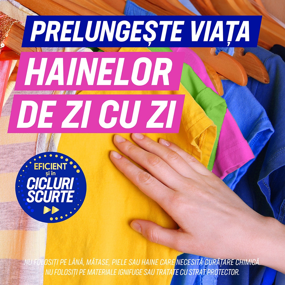 Pudra pentru indepartarea petelor VANISH Oxi Action, haine colorate, 470g