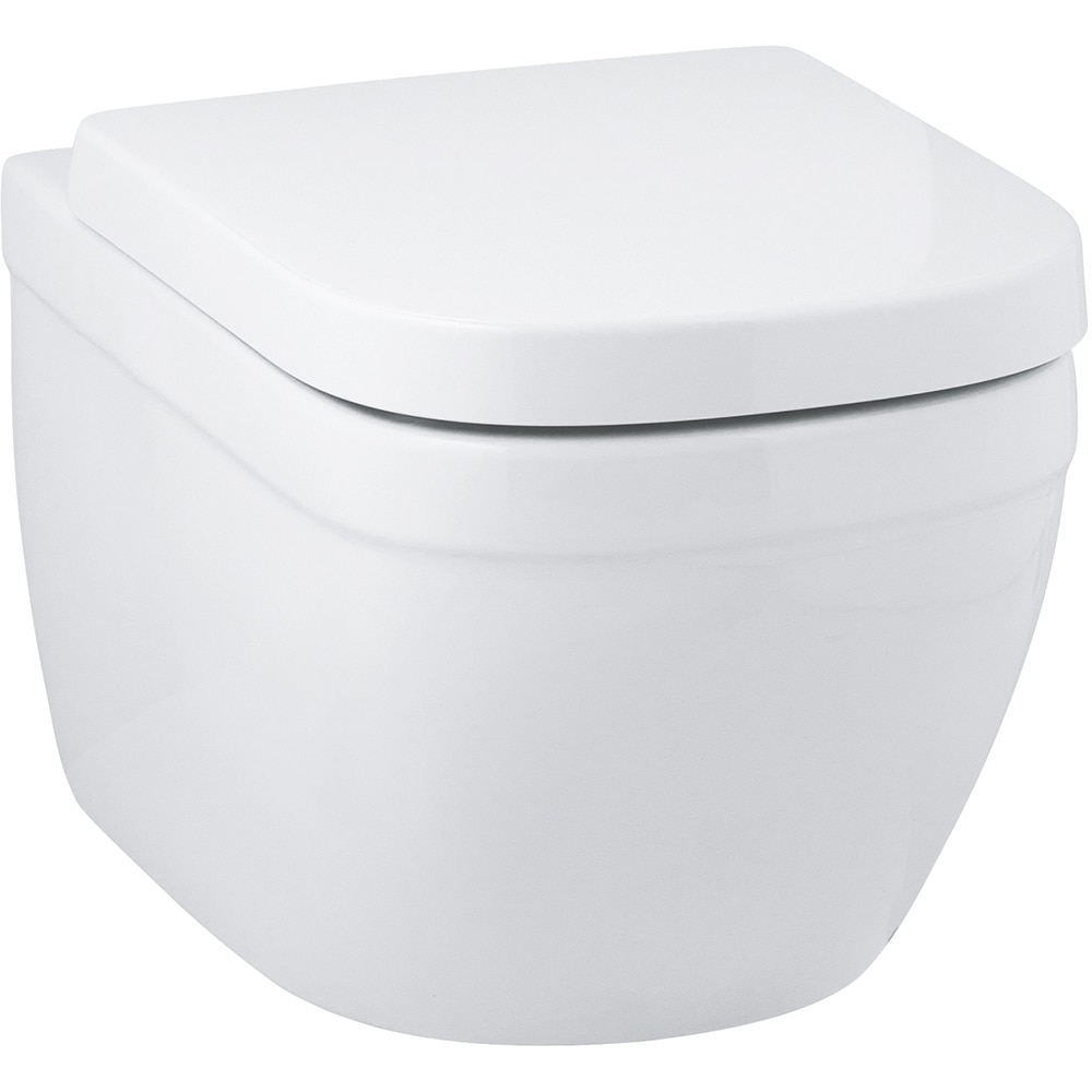 Vas WC GROHE Euro Ceramic 39328000, montaj suspendat, evacuare orizontala, alb