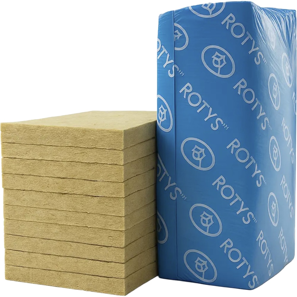 Vata minerala bazaltica ROTYS Light 30, 100 x 60  x 5 cm, 4.8 mp