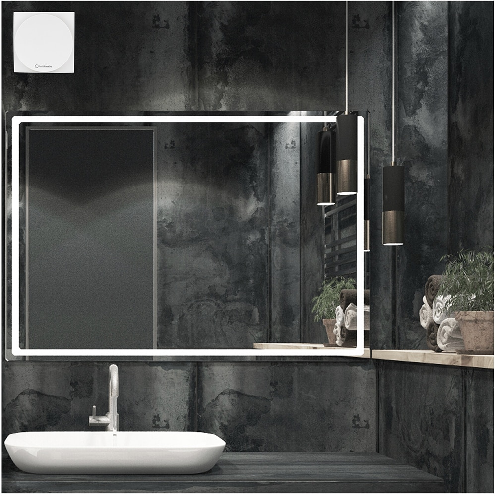 Ventilator baie extractor Turbionaire MIO 100 SW, 15W, 80mc/h, 100mm, alb