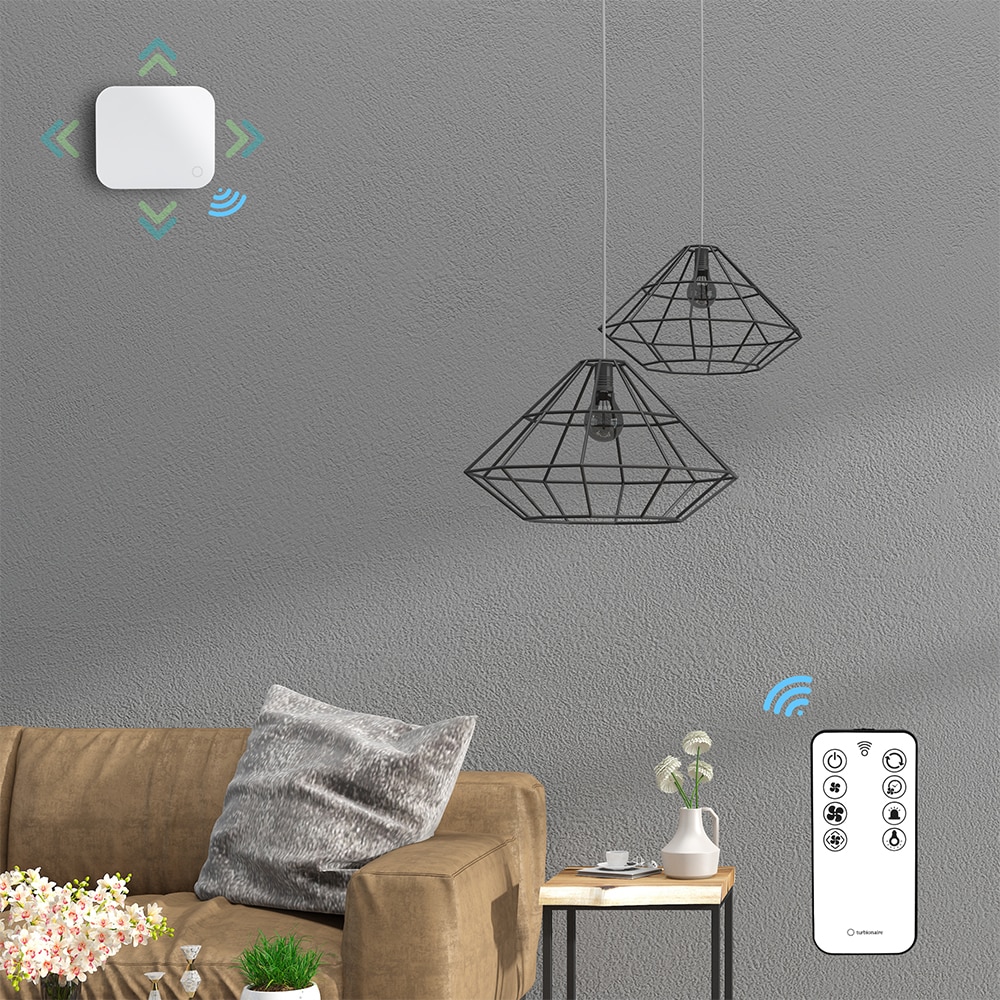 Unitate de aport si purificare aer proaspat Turbionaire Trend PUR Fan, 7 viteze, timer, ventilatie continua, 2W, 29mc/h, 100mm, alb