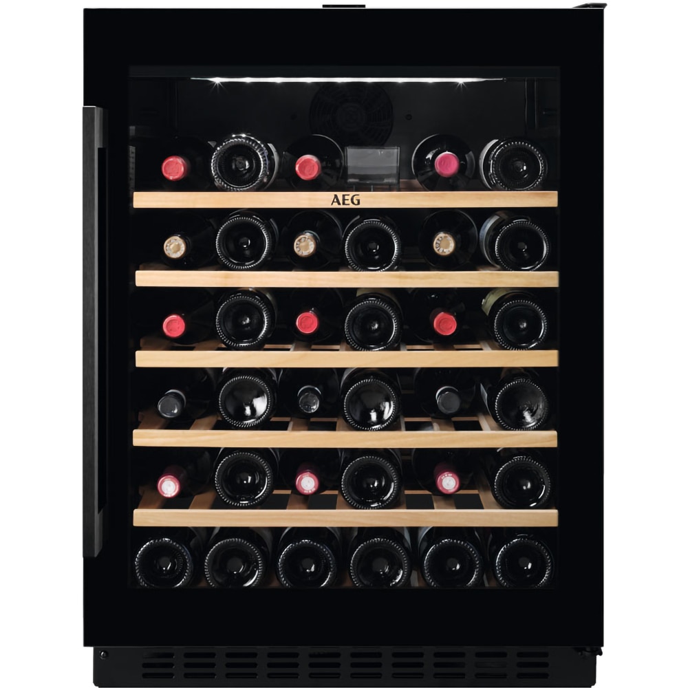 Racitor de vinuri incorporabil AEG AWUS052B5B, 52 sticle, H 82 cm, Clasa G