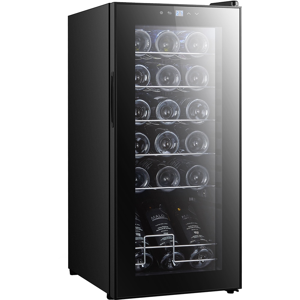 Racitor de vinuri VORTEX VWC5NBK02D, 18 sticle, H 77 cm, Clasa G, negru