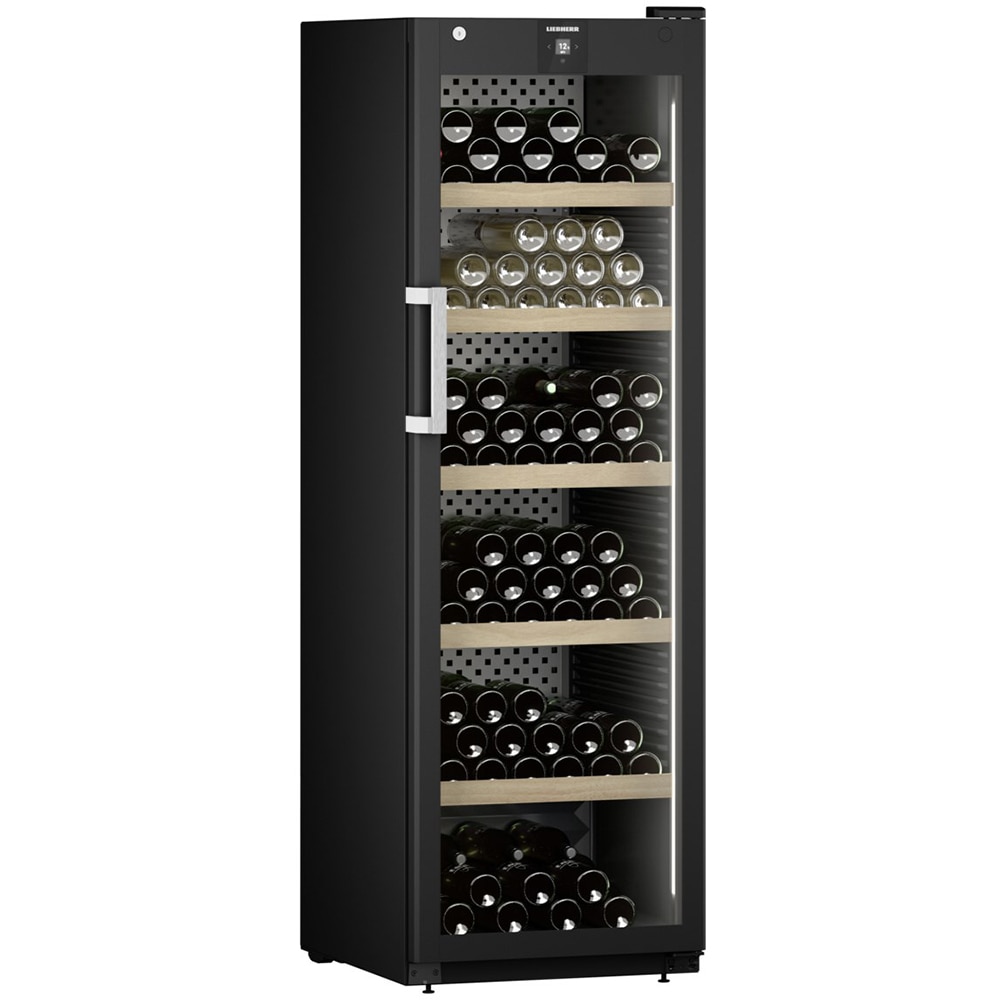 Racitor de vinuri LIEBHERR WPbli 5231 GrandCru Selection, 229 sticle, H 188 cm, Clasa F, negru