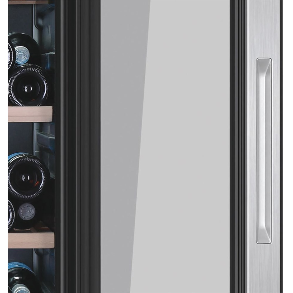 Racitor de vinuri HAIER WS171GA, Direct Cooling, 171 sticle, H 185 cm, Clasa G, negru