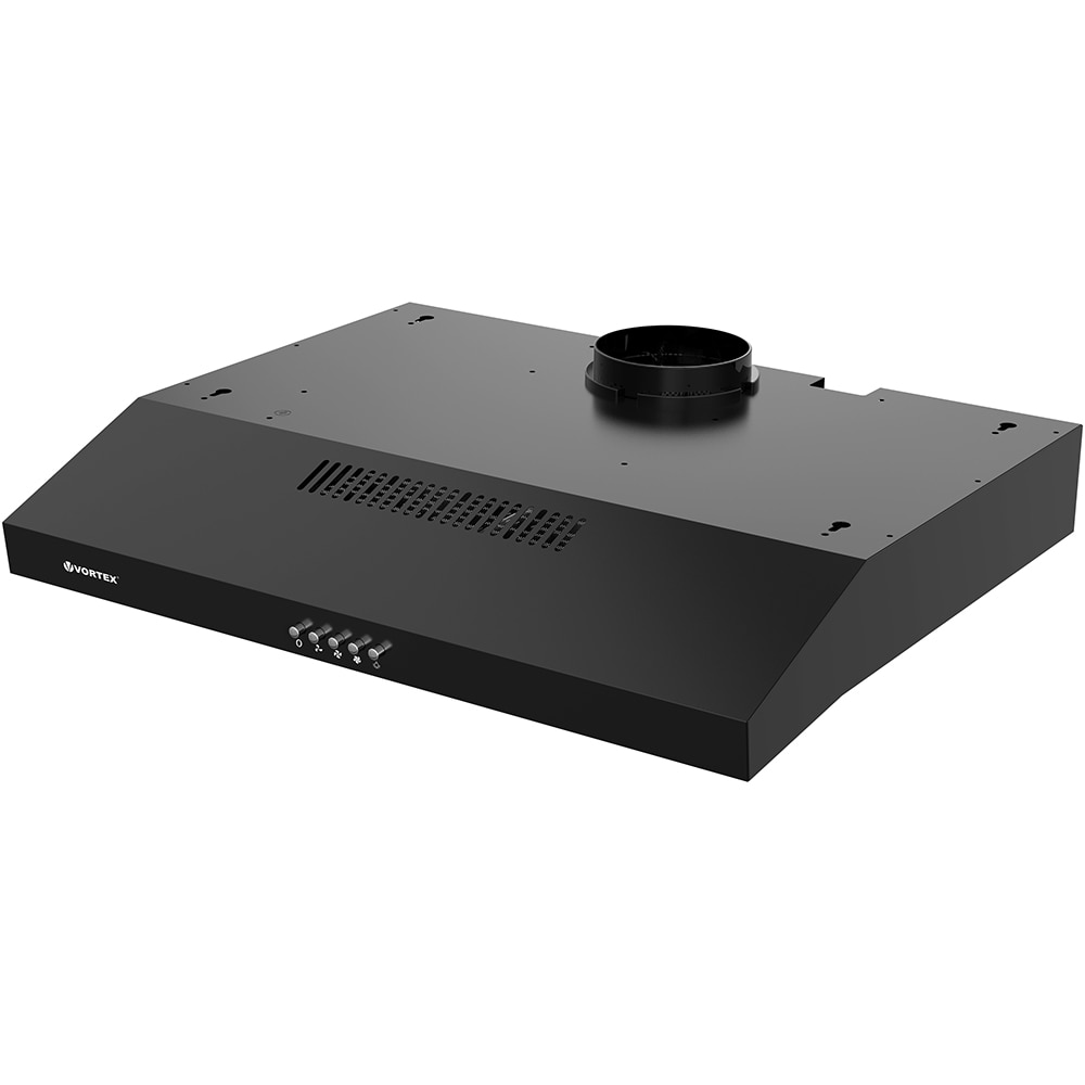 Hota traditionala VORTEX VHTS601BK01S, 1 motor, 214 m3/h, L 60 cm, negru