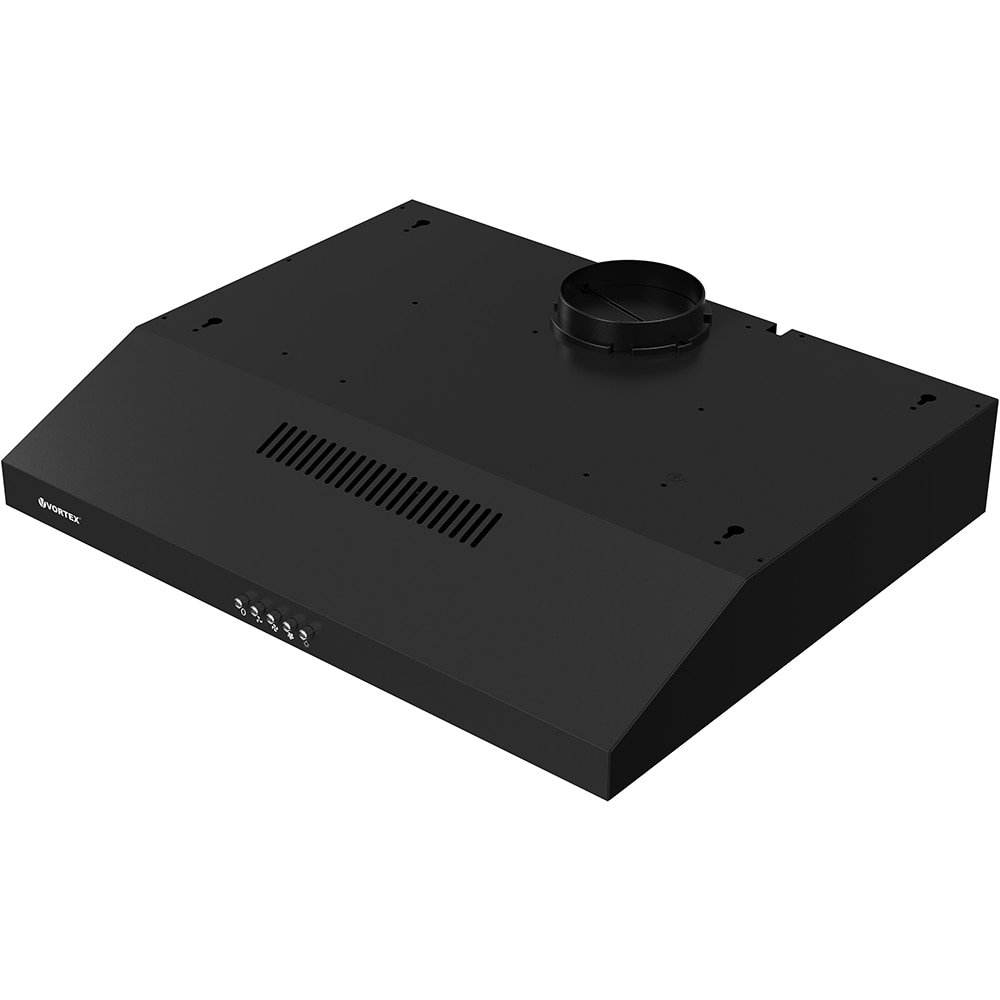 Hota traditionala VORTEX VHTS602BK01S, 2 motoare, 360 m3/h, L 60 cm, negru