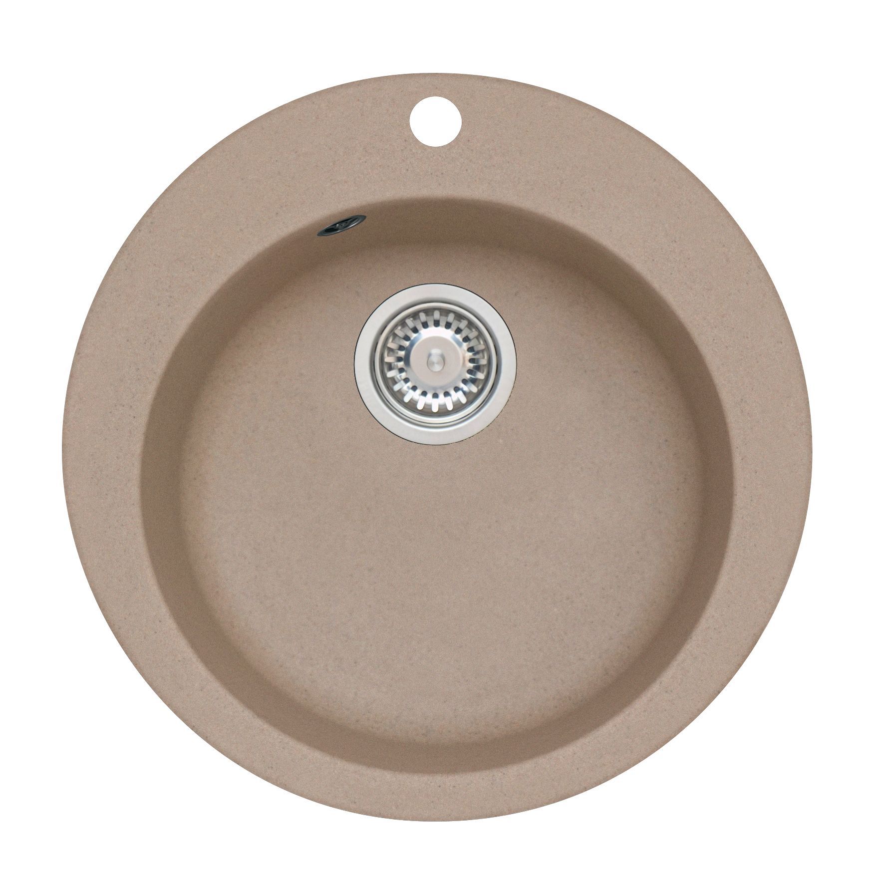 Set chiuveta si baterie compozit, bej  Victoria Alveus