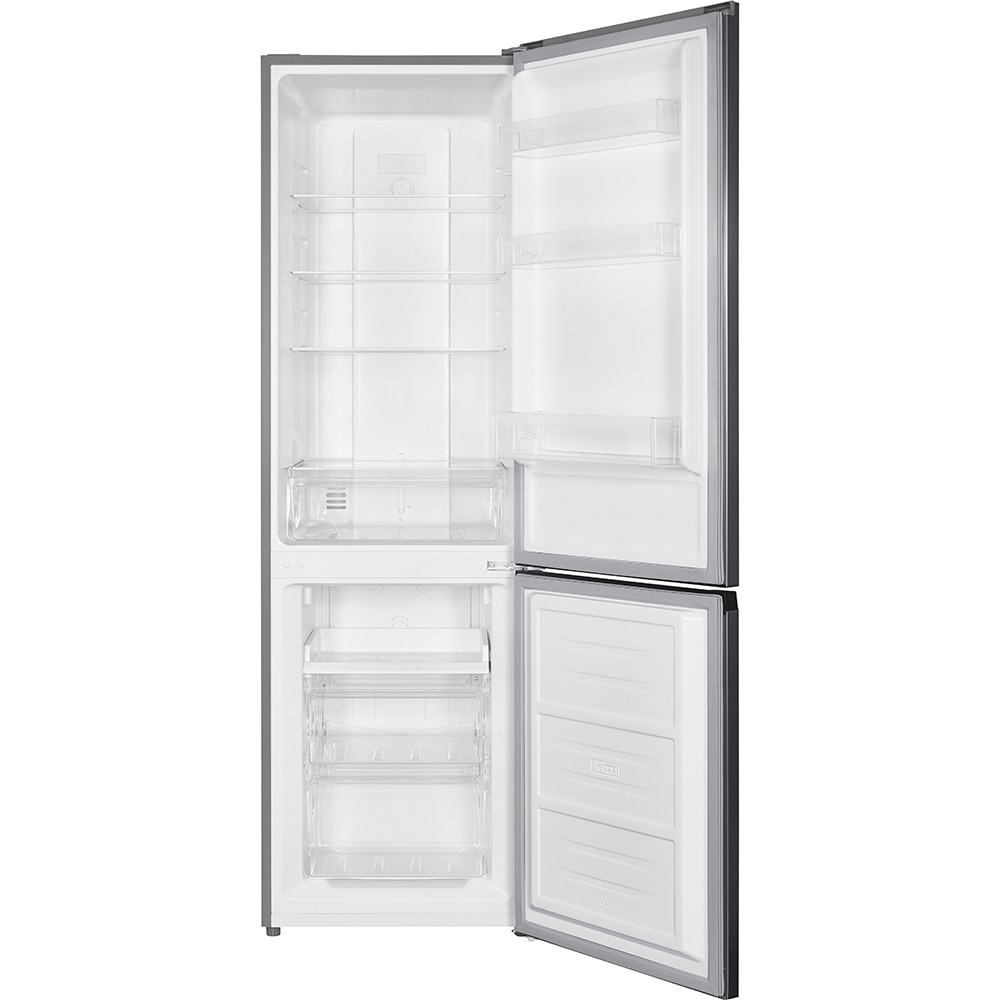 Combina frigorifica VORTEX VK25NSS01H, No Frost, 253 l, H 181 cm, Clasa E, gri