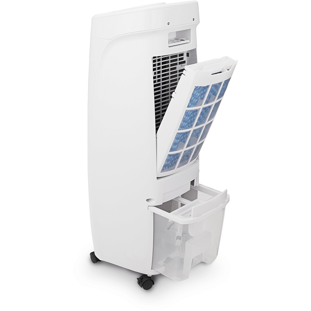 Racitor de aer TURBIONAIRE Easy Cool, 3 trepte viteza, Ionizare, Purificare, Racire, Telecomanda, Timer, alb