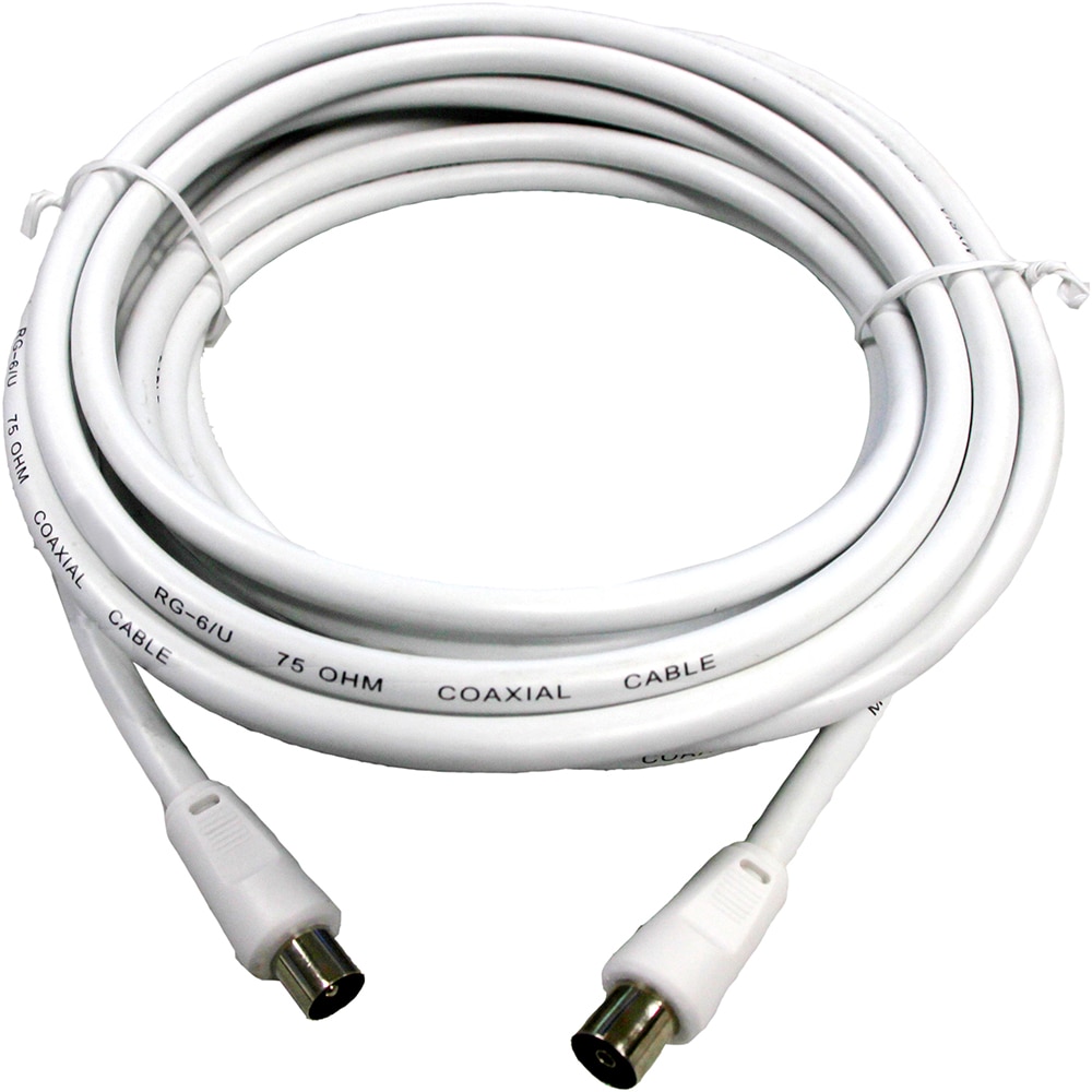 Cablu antena coaxial VORTEX VO2834, 10m, alb