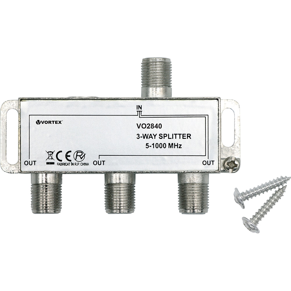 Spliter CATV VORTEX VO2840, 3 canele, Tip-F