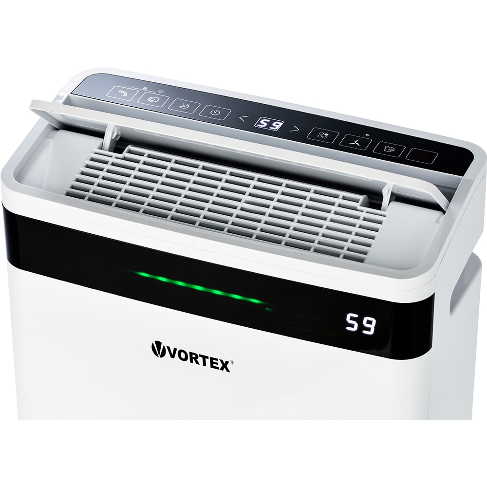 Dezumidificator VORTEX VO4255, 16l/zi, 350W, Uscare Rufe, alb