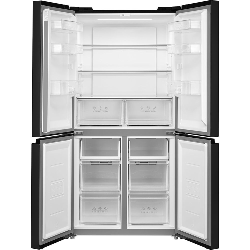 Side by Side VORTEX VS47NSV01M, 474 l, H 177.5 cm, Clasa E, dark inox