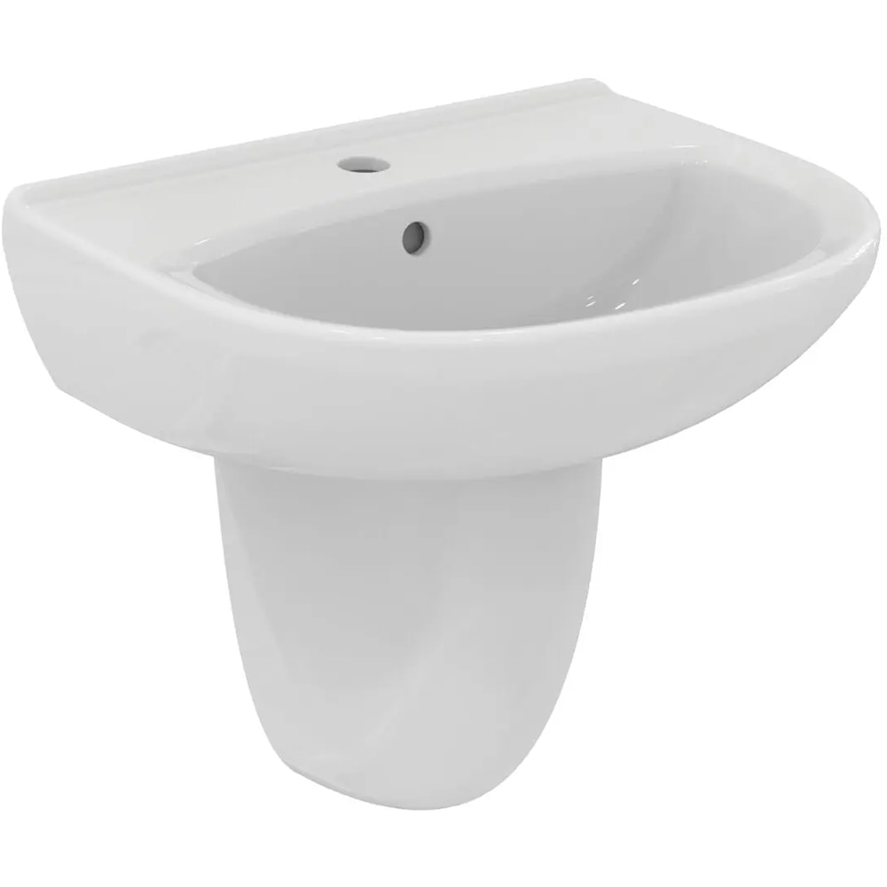 Lavoar suspendat Ideal Standard Alpha, 50x43cm, ceramica, alb