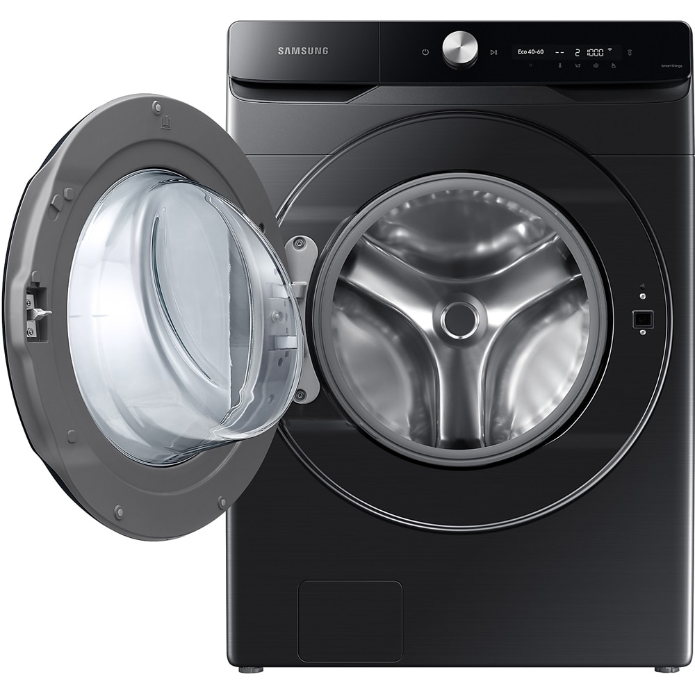 Masina de spalat rufe frontala SAMSUNG WF20DG8650BVU4, AI Ecobubble, 20 kg, 1000rpm, Clasa A, Wi-Fi, negru