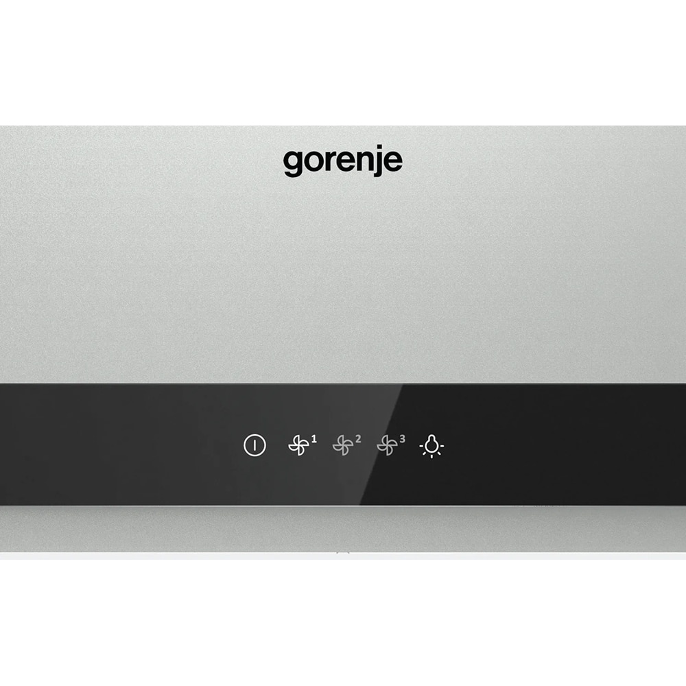 Hota decorativa GORENJE WHT643E4XBG, 1 motor, 650 m3/h, L 60 cm, inox
