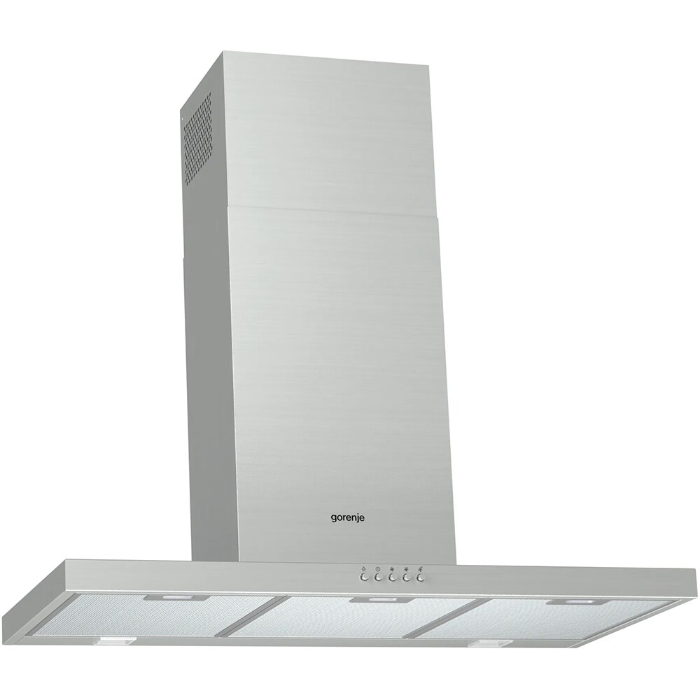 Hota decorativa GORENJE WHT923E5X, 1 motor, 560 m3/h, L 90 cm, inox