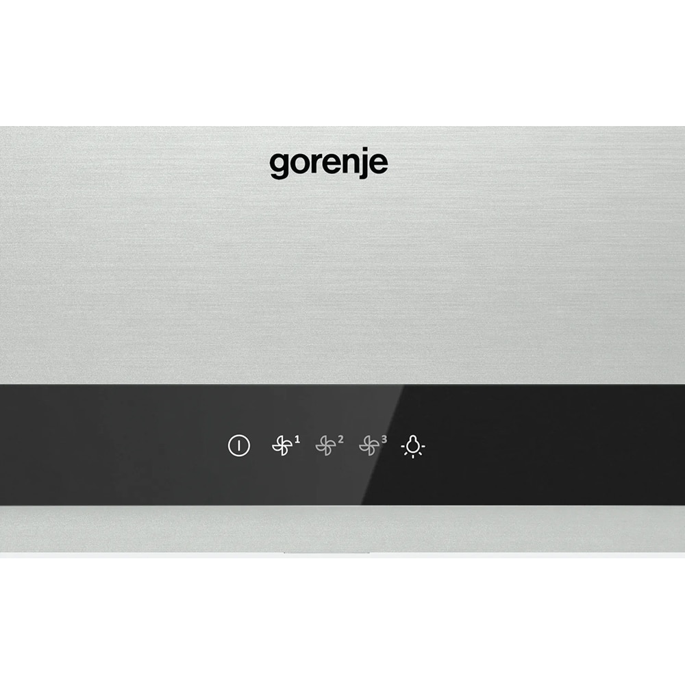 Hota decorativa GORENJE WHT943E4XBG, 1 motor, 650 m3/h, L 90 cm, inox