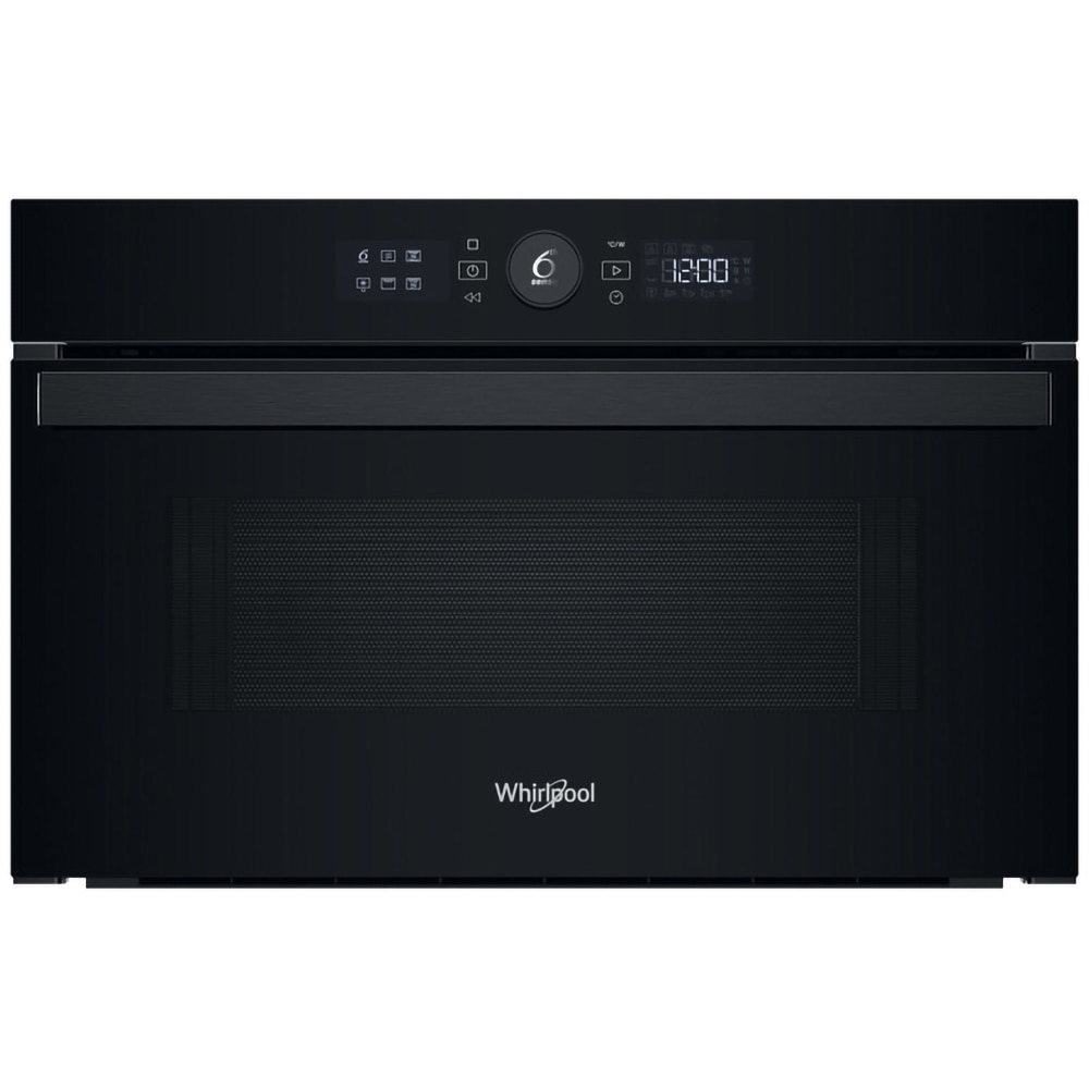 Cuptor cu microunde incorporabil WHIRLPOOL WMD44MB, 6th Sense, 31l, 1000W, Grill, negru