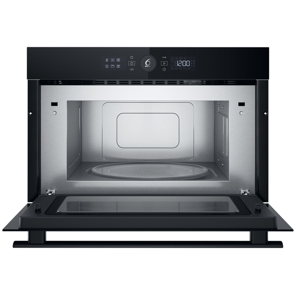 Cuptor cu microunde incorporabil WHIRLPOOL WMD44MB, 6th Sense, 31l, 1000W, Grill, negru