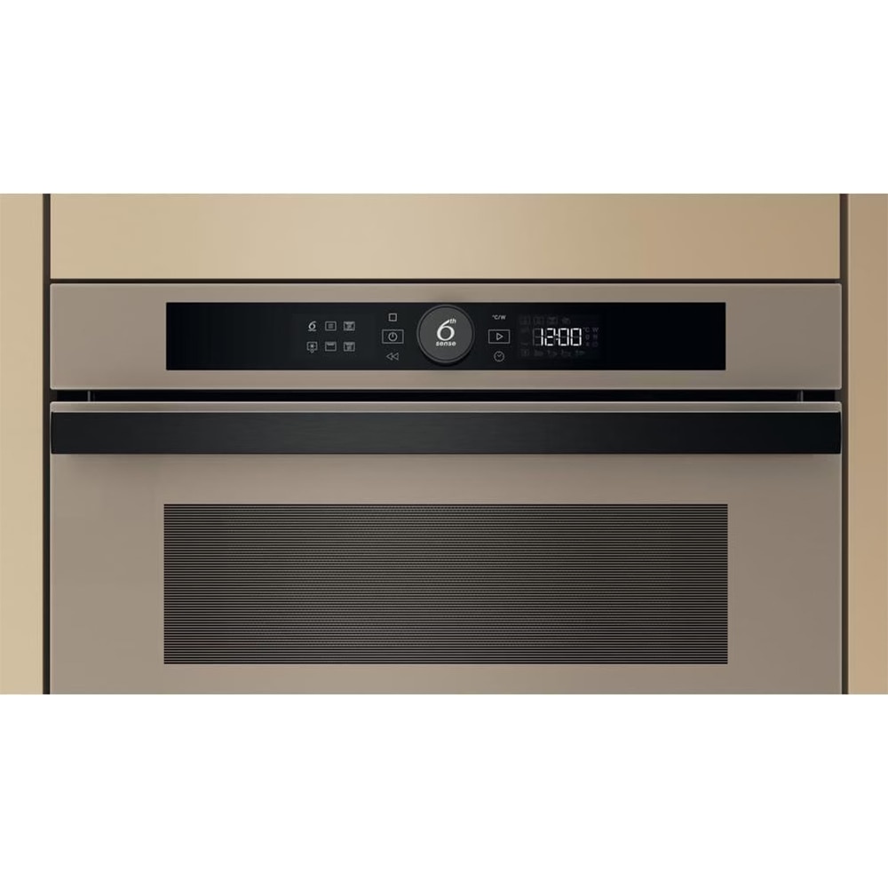 Cuptor cu microunde incorporabil WHIRLPOOL WMD44ME, 6th Sense, 31l, 1000W, Grill, bej