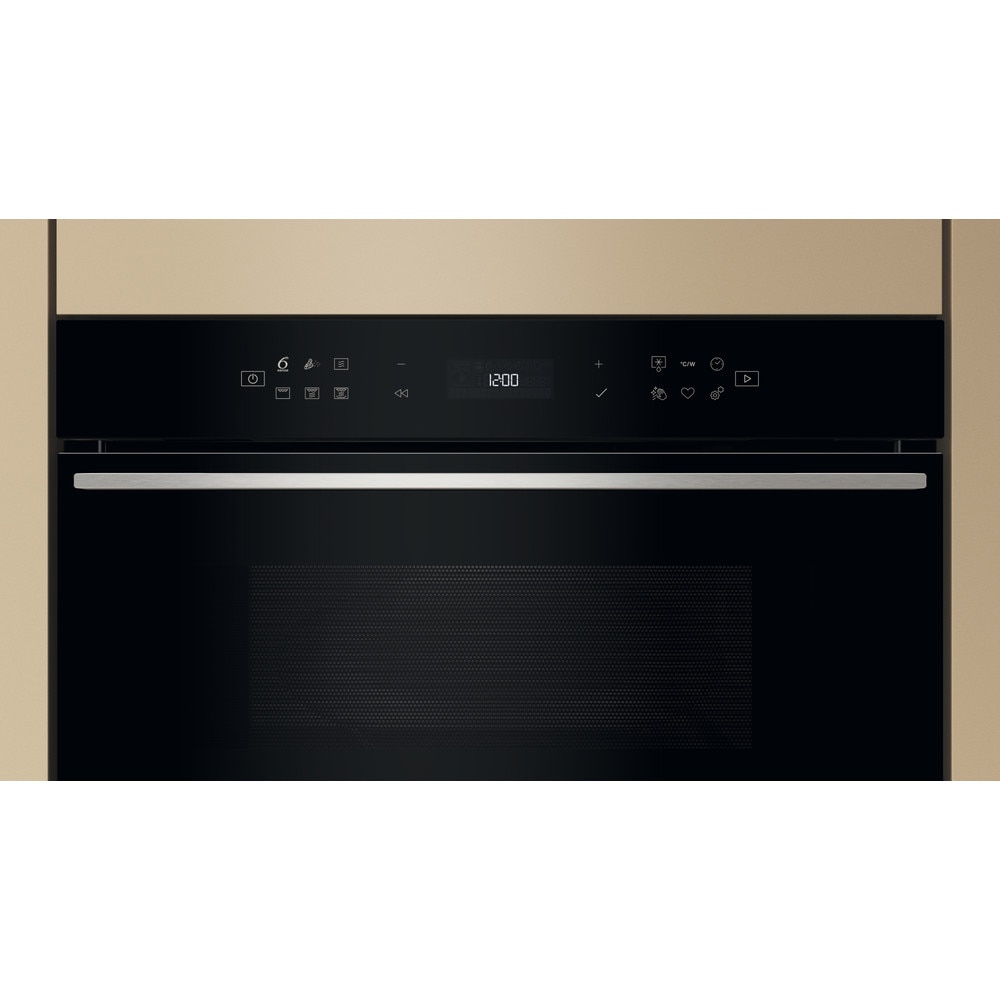 Cuptor cu microunde incorporabil WHIRLPOOL WMD7O4TX, 6th Sense, 31l, 1000W, Grill, inox