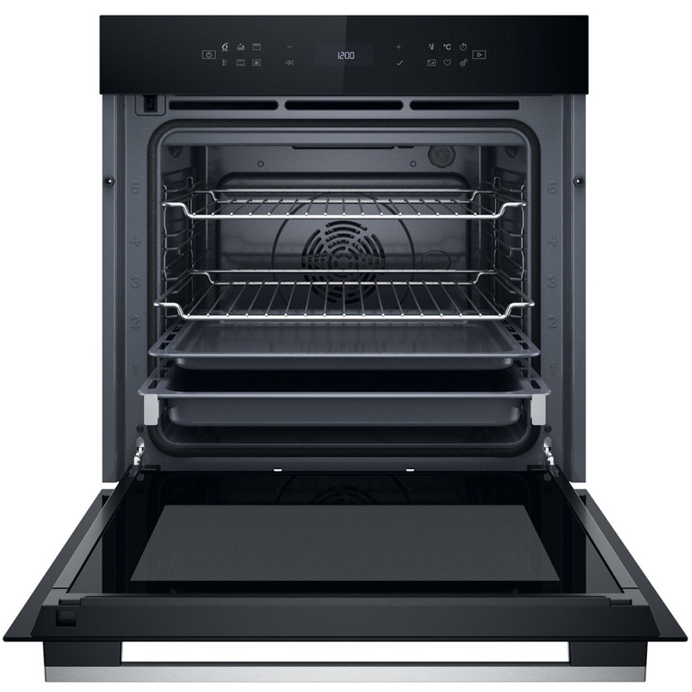 Cuptor incorporabil WHIRLPOOL WOI78PT1SXA, Electric, Autocuratare pirolitica + hidrolitica, 73 l, Clasa A+, 6th Sense, inox