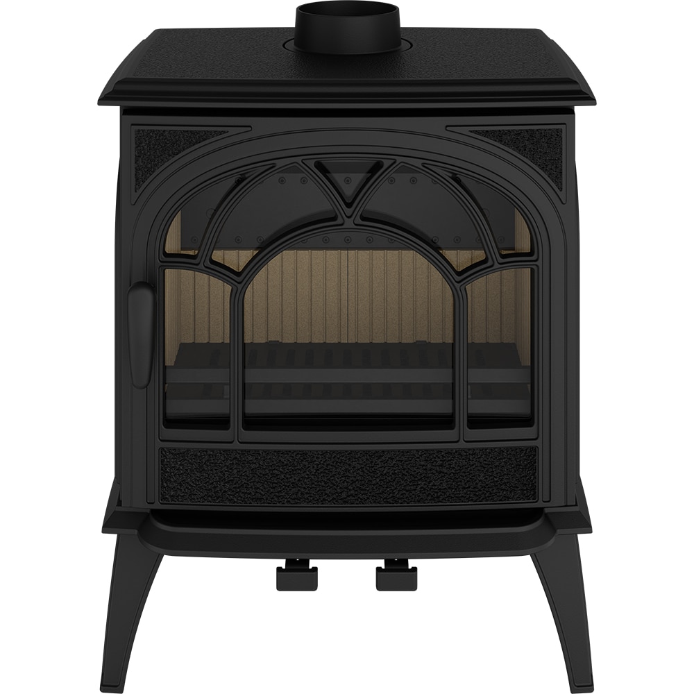Semineu pe lemne NORDFLAM Nicea, fonta, 9kW, 63.8 x 50.4 x 82 cm, negru