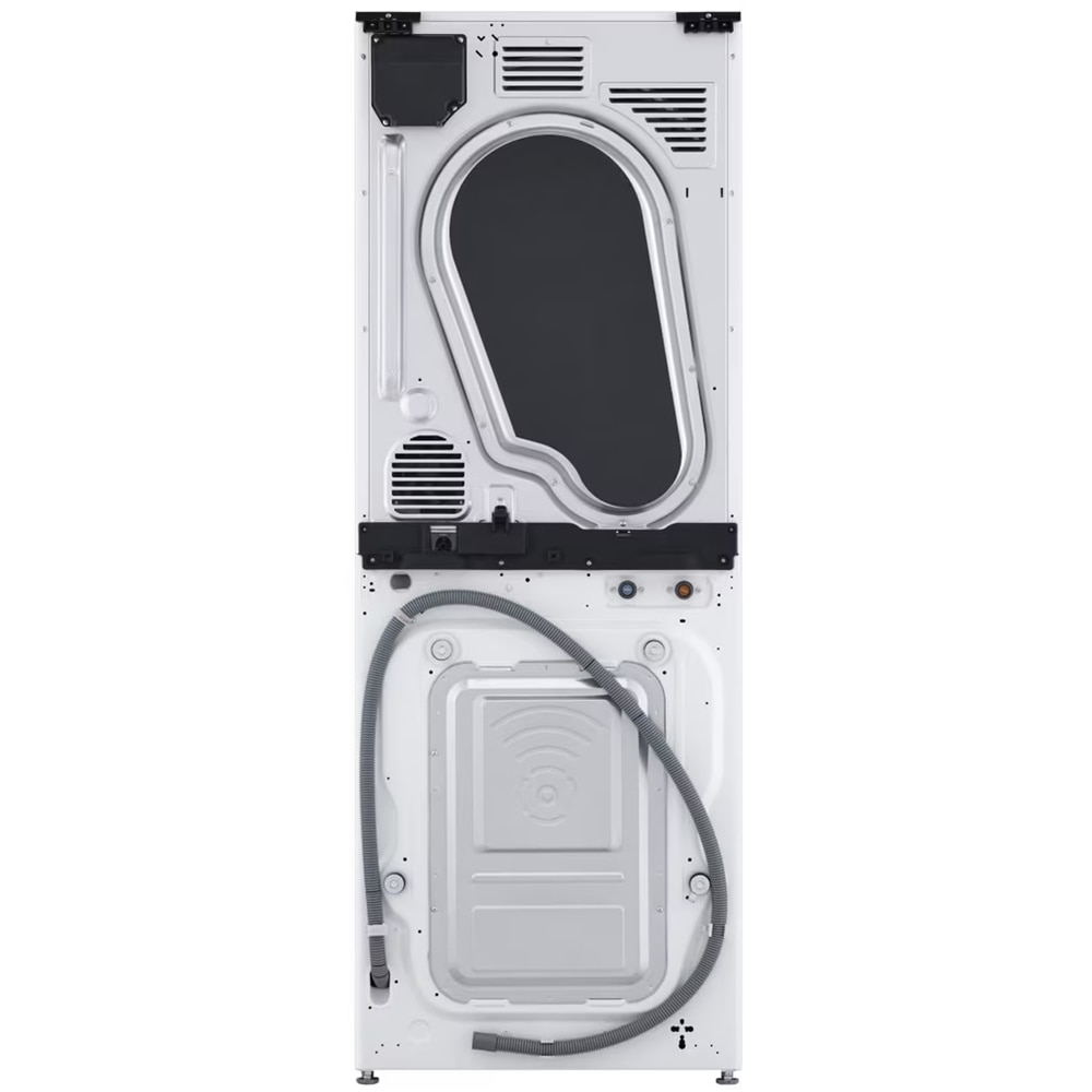 Masina de spalat rufe frontala cu uscator LG WashTower WT1210WWF, 12/10 kg, 1400 rpm, Clasa A/C, Wi-Fi, alb