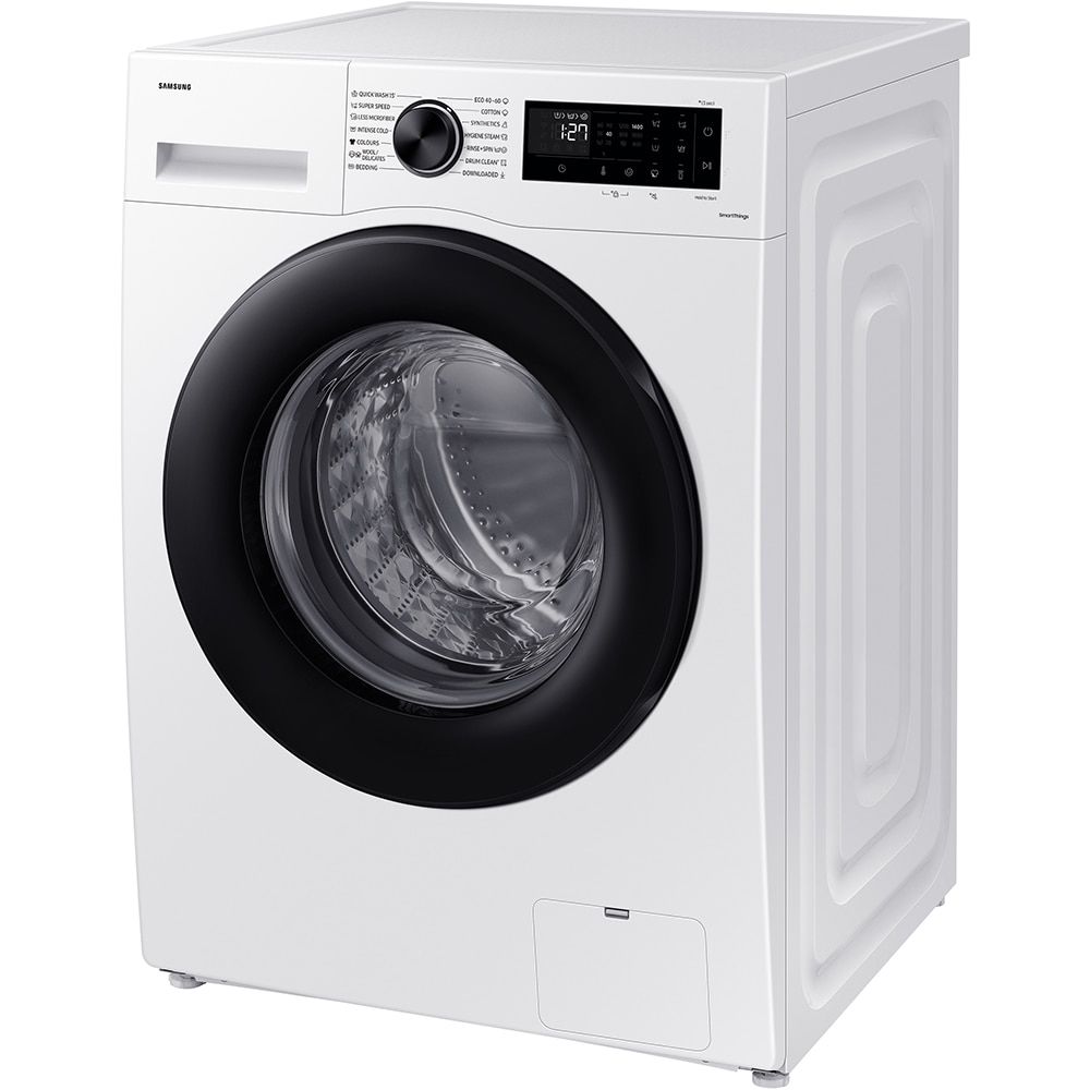 Masina de spalat rufe frontala SAMSUNG WW10FG5U34AELE, AI EcoBubble, 10 kg, 1400rpm, Clasa A, alb