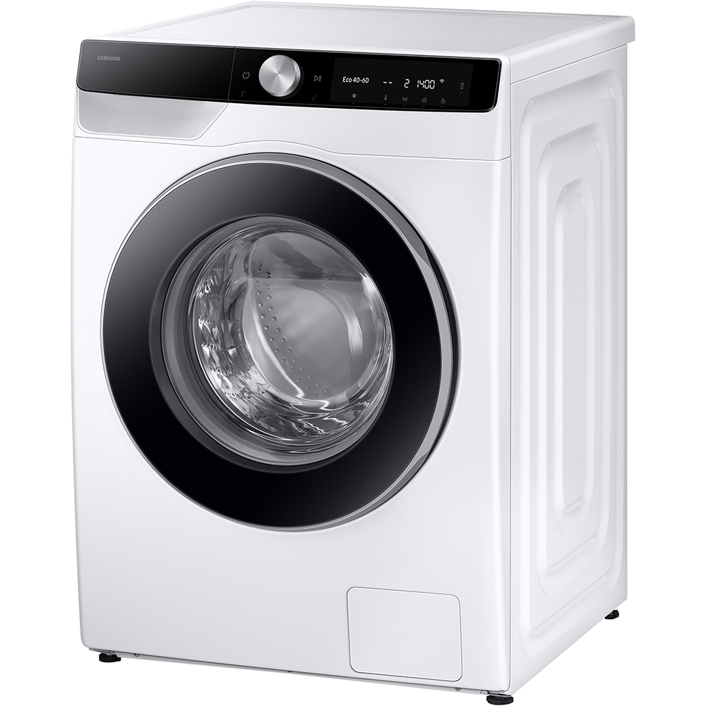 Masina de spalat rufe frontala SAMSUNG WW10FG6U34LKU4, AI EcoBubble, 10 kg, 1400rpm, Clasa A, alb