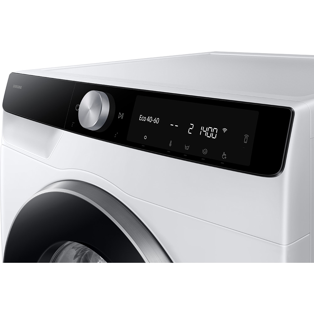 Masina de spalat rufe frontala SAMSUNG WW10FG6U34LKU4, AI EcoBubble, 10 kg, 1400rpm, Clasa A, alb