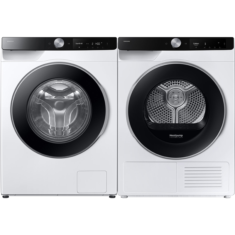 Masina de spalat rufe frontala SAMSUNG WW10FG6U34LKU4, AI EcoBubble, 10 kg, 1400rpm, Clasa A, alb