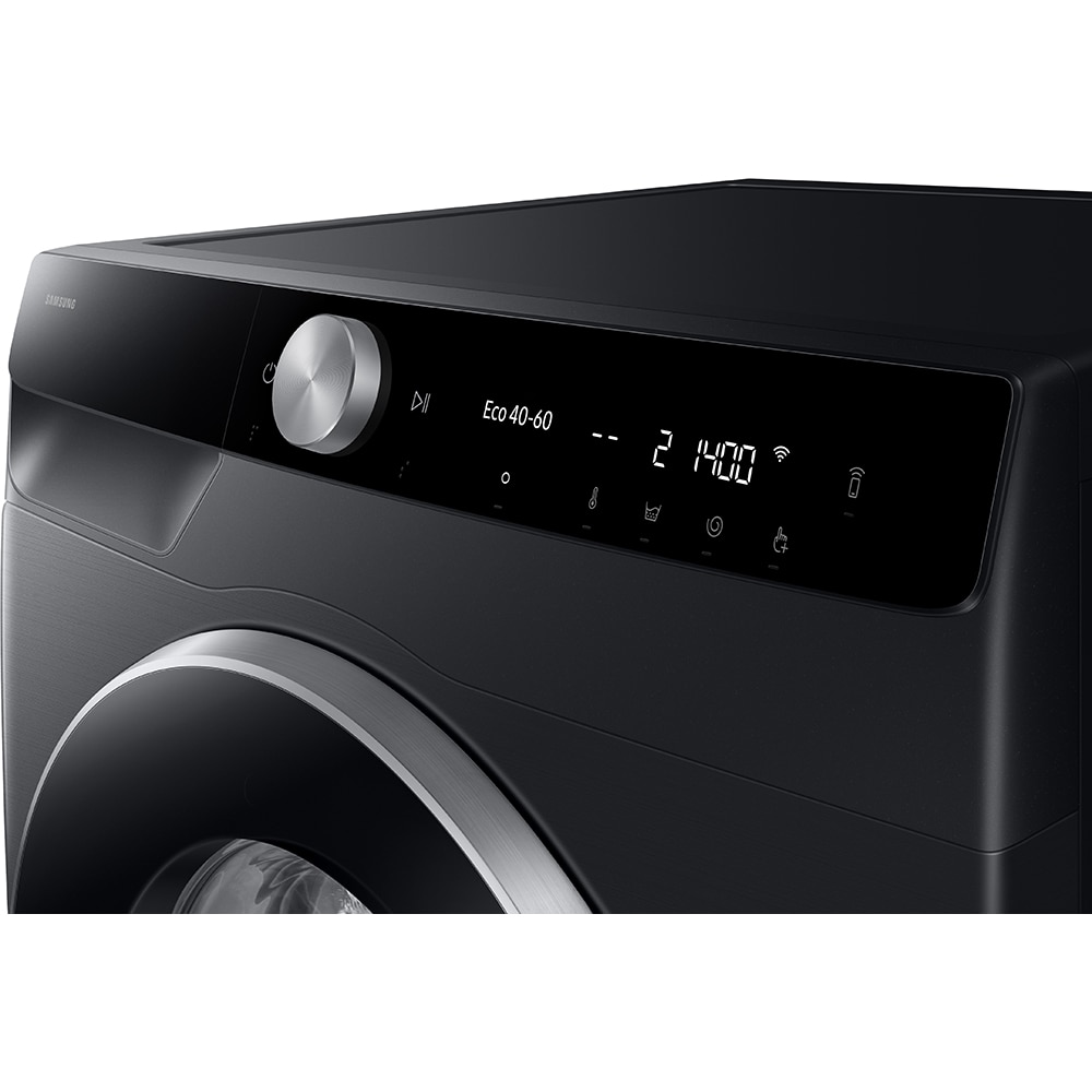 Masina de spalat rufe frontala SAMSUNG WW10FG6U94LBU4, AI EcoBubble, 10 kg, 1400rpm, Clasa A, negru