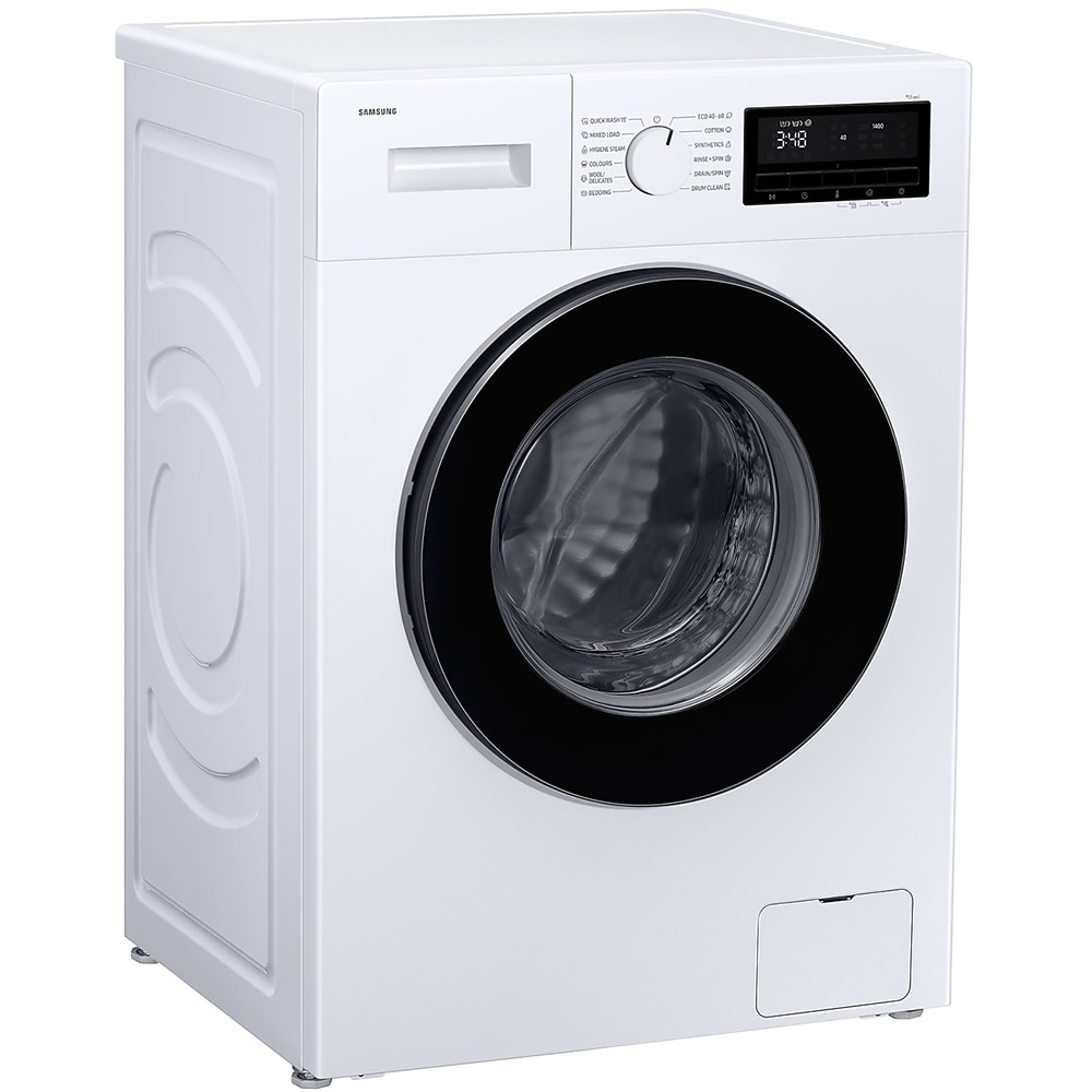 Masina de spalat rufe frontala SAMSUNG WW90FG3M05AWLF, Steam, 9 kg, 1400rpm, Clasa A, alb