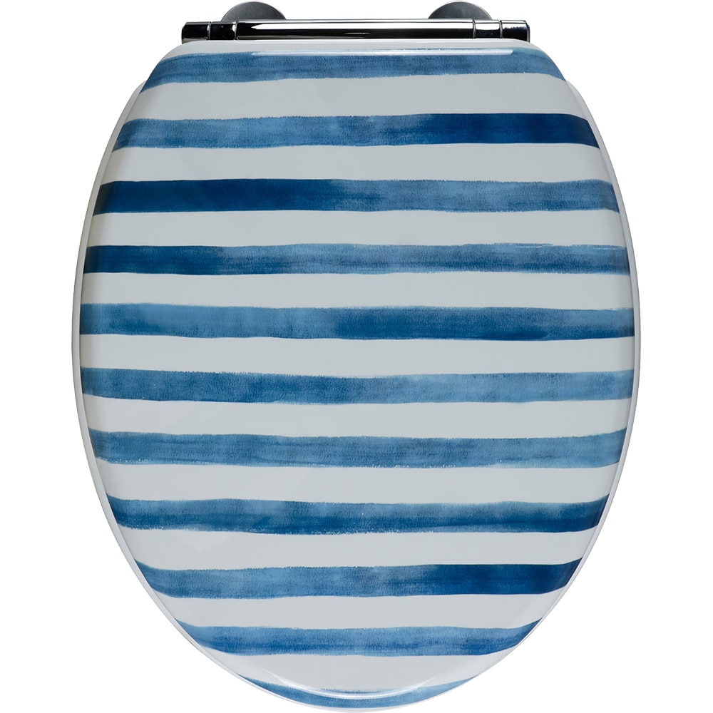 Capac WC GOODHOME Pilica YMD328UK16, inchidere lenta, duroplast, alb