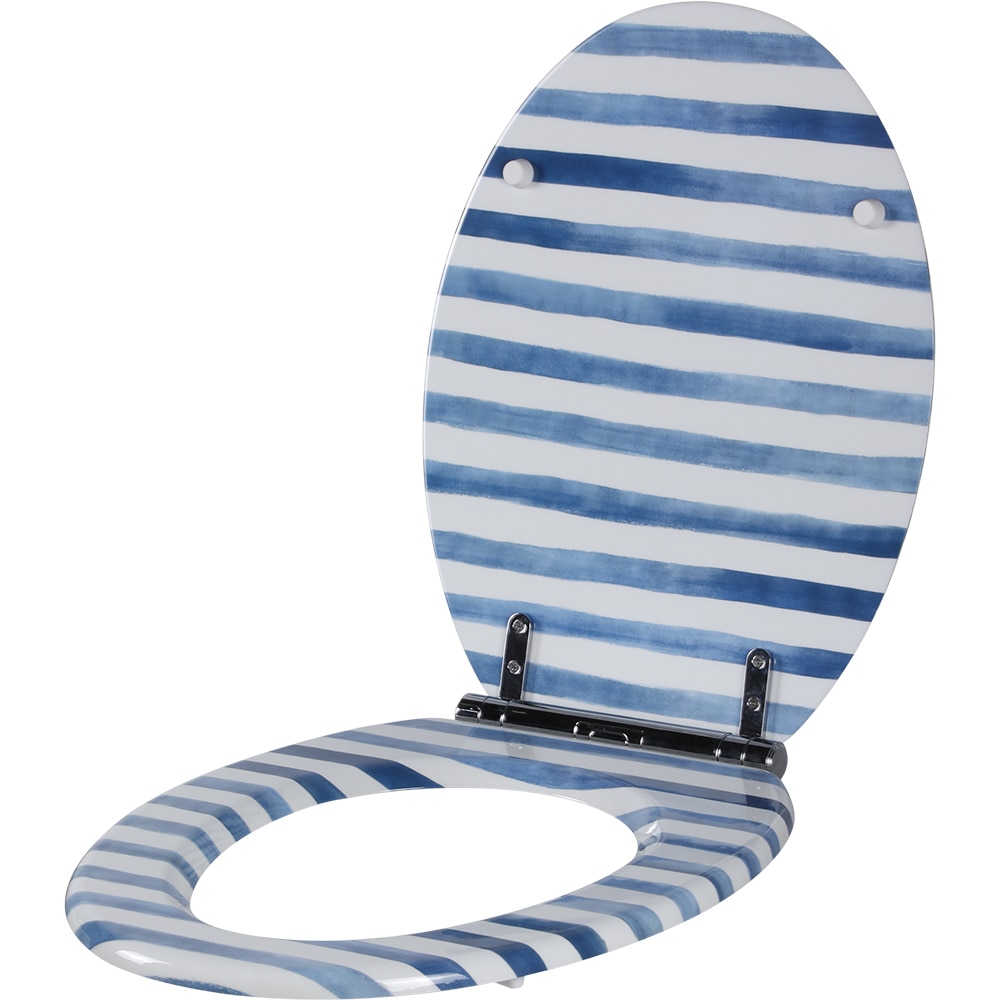 Capac WC GOODHOME Pilica YMD328UK16, inchidere lenta, duroplast, alb