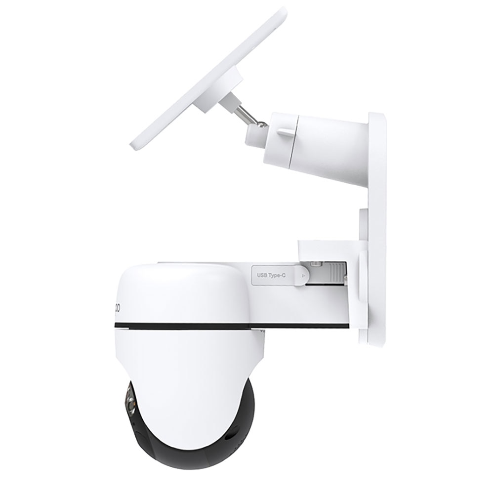 Kit camera IP Wireless exterior TP-LINK Tapo C610, 3MP, 1296p, IP65, IR, Night Vision, alb