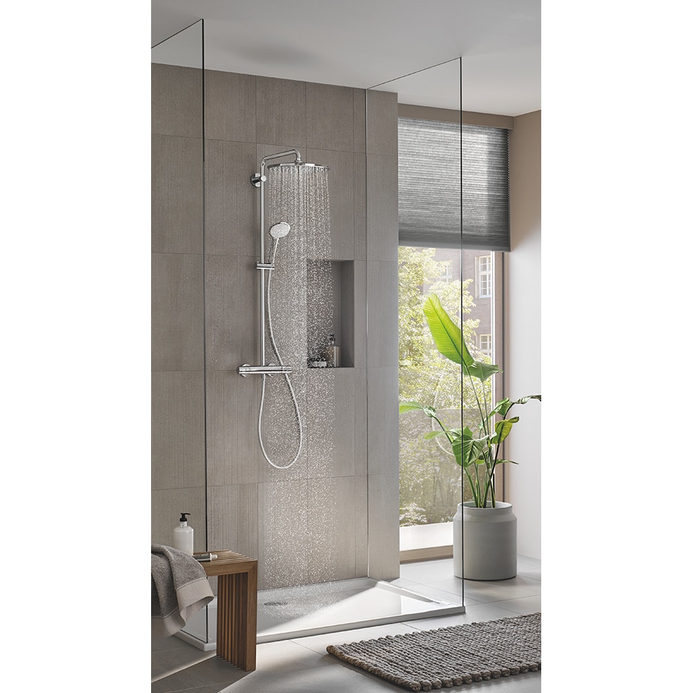 Sistem dus GROHE Euphoria 310 26075001, termostat, 1 functie, crom