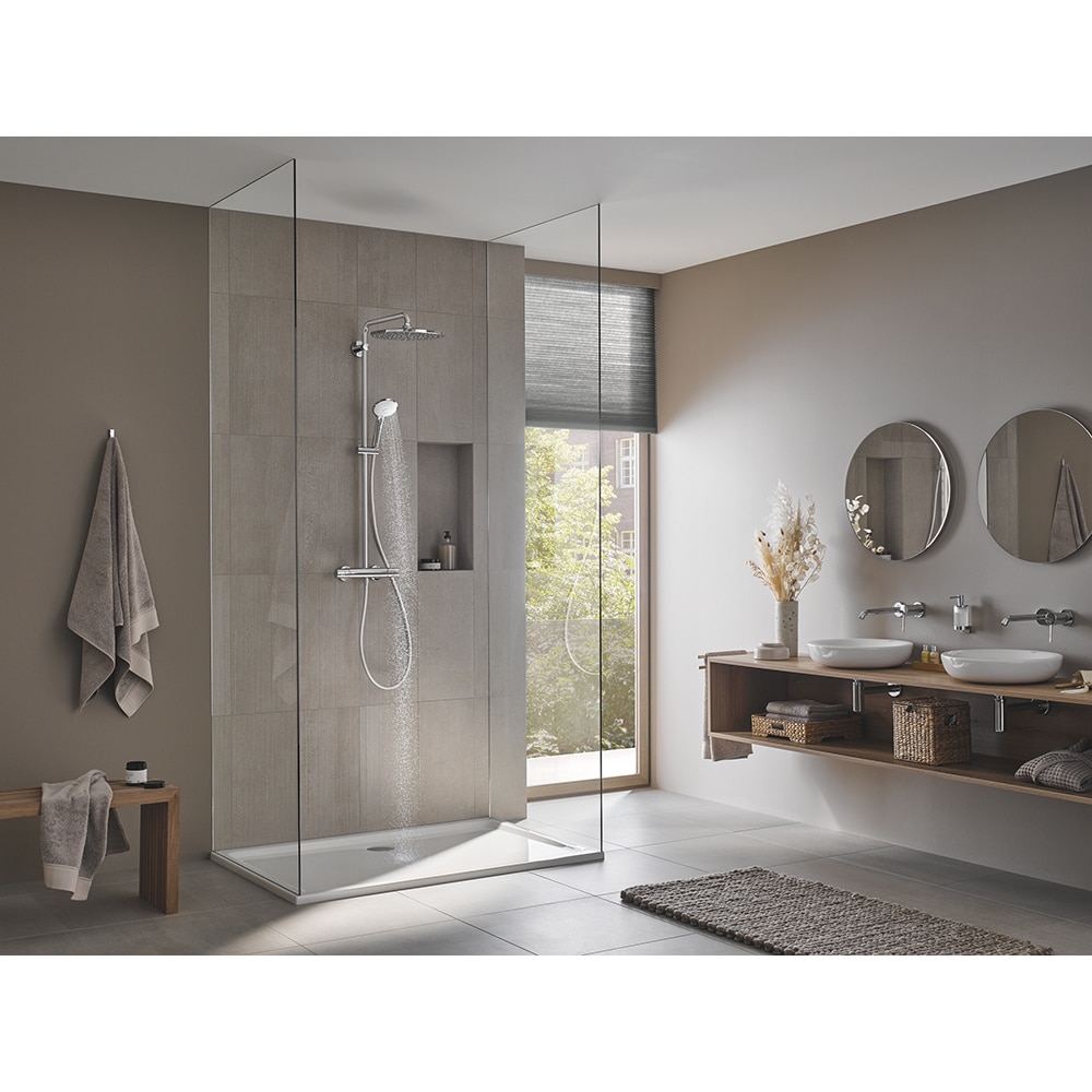 Sistem dus GROHE Euphoria 310 26075001, termostat, 1 functie, crom