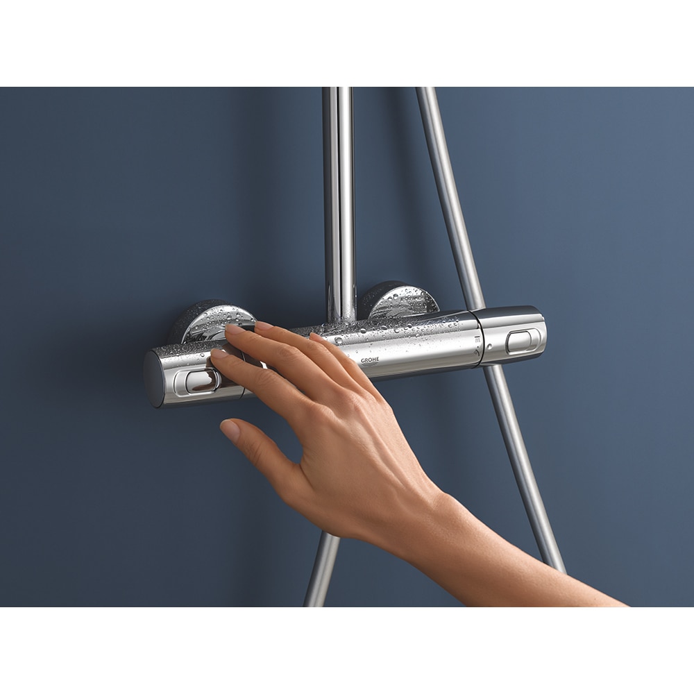 Sistem dus GROHE Euphoria 310 26075001, termostat, 1 functie, crom