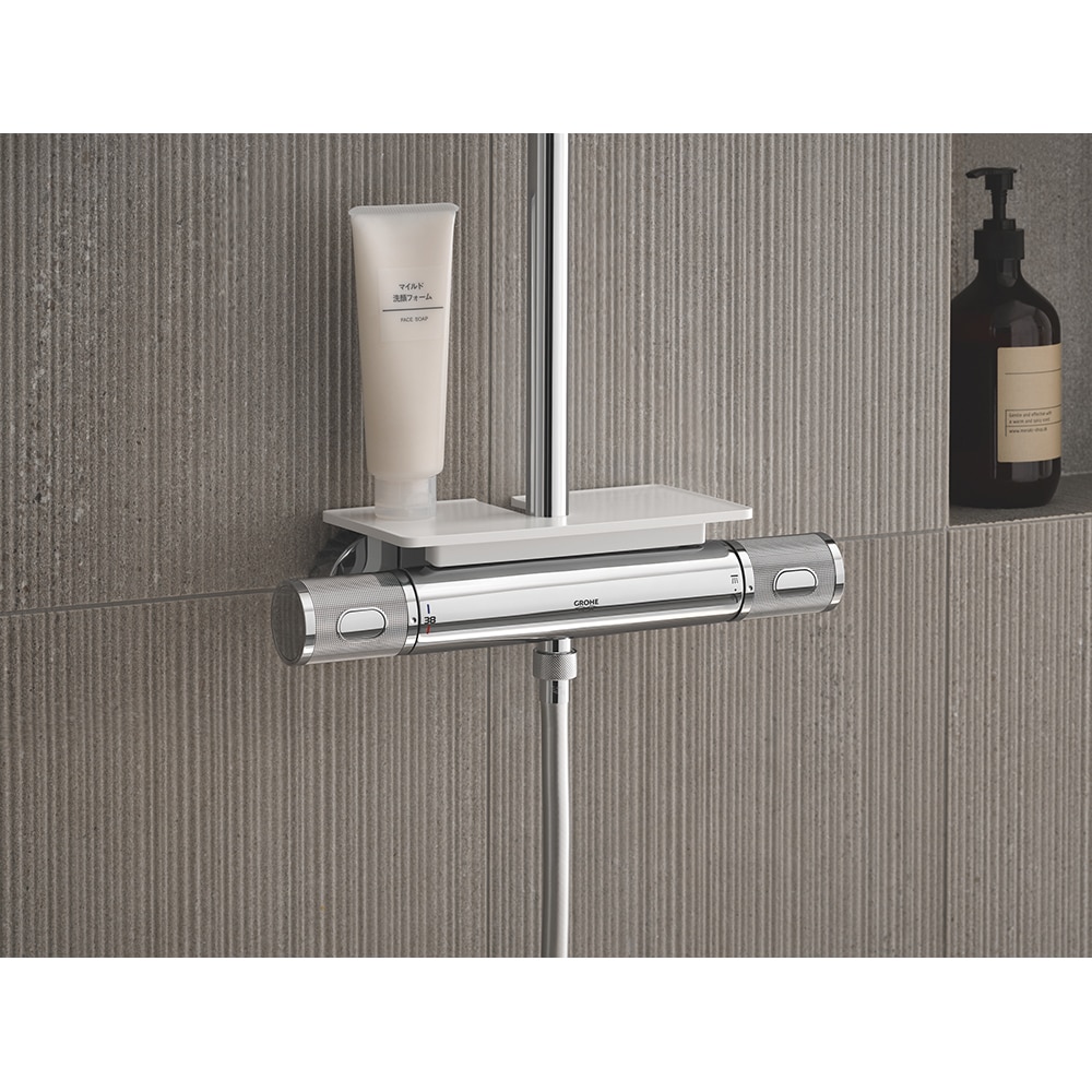 Sistem dus GROHE Euphoria System 260 27296003, termostat, 3 functii, crom