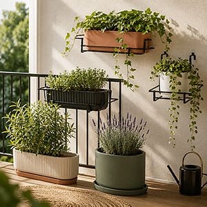 Suporturi si fafurii jardiniere