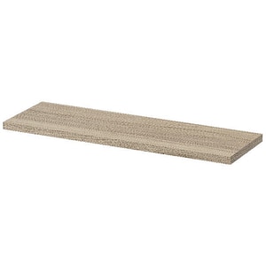 Polita GOODHOME Rigga, melamina, 19 x 60 x 1.8 cm, stejar