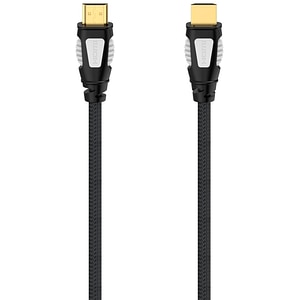 Cablu HDMI HAMA 56576, 1.5m, placat cu aur, negru