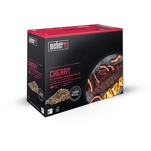 Peleti pentru afumatoare WEBER, cires, 8kg